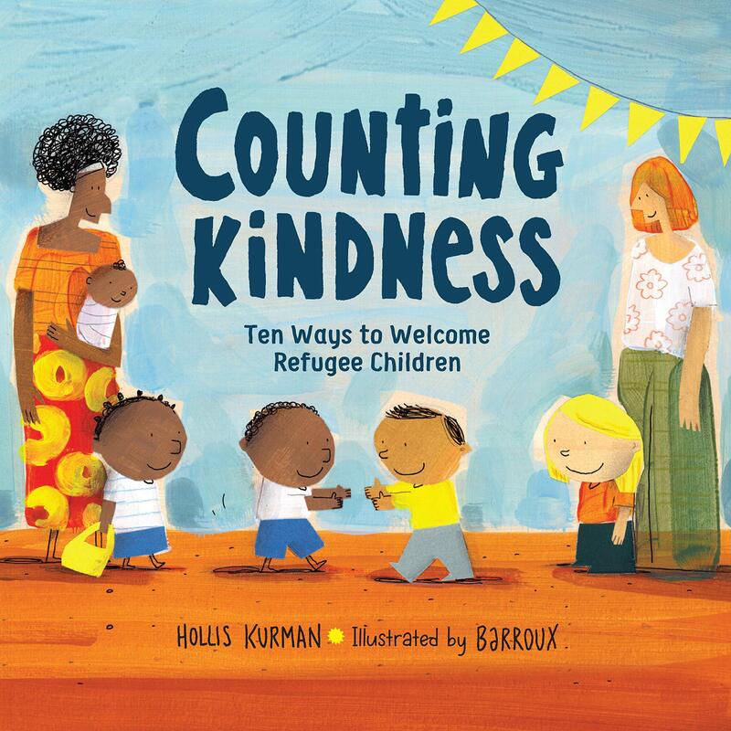 A picture of the cover of a children's book called Counting Kindness. Written by Hollis Kurman