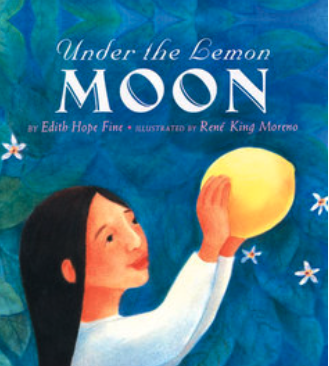 A picture of the children's picture book Under The Lemon Moon. 